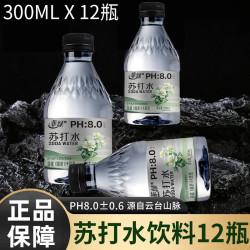 禾丰光华 &菲绿 茉莉味苏打水 300ml/瓶*12瓶