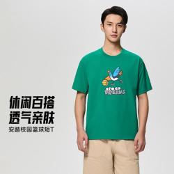 安踏 男款运动T恤短袖