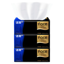 洁柔 face系列 抽纸 130抽(200*133mm)