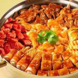 工作日全鸡焖中锅套餐