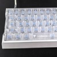 冰碳纹键帽3.0侧刻透光适配迈从Ace68夜魔导士EV63 made68 ATKRS6