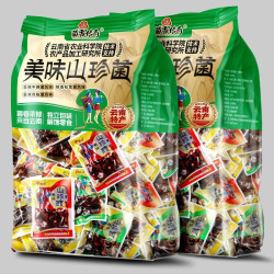 菌香传奇 云南特产山珍菌菇零食 即食鸡枞菌+牛肝菌+松茸菌 100g*3+30g*2