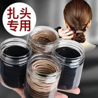 新款高弹力基础款皮筋 日常百搭通勤扎发发圈 耐用不伤发不扯发发绳