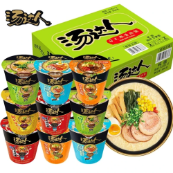 汤达人 日式豚骨拉面+酸辣拉面 方便面 速食混搭口味