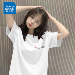 真维斯 女士纯棉短袖T恤 2026款
