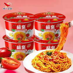 统一 茄皇意式番茄肉酱风味干拌面 盒装