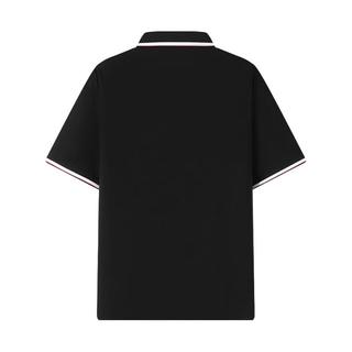 Navigare 冰感棉 Polo衫男短袖 暗夜黑 XL