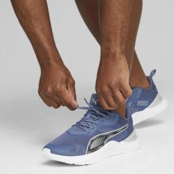 PUMA Infusion 舒适透气减震耐磨跑步鞋 蓝 男女同款
