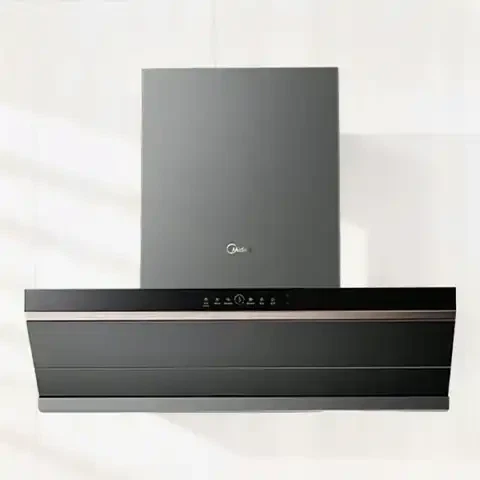 美的 小西梅AK5PRO 蒸汽洗25风量 抽吸排油烟机顶侧一体