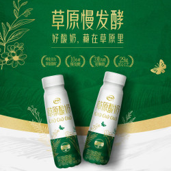 伊利 草原酸奶 巴氏杀菌原味 230g*10瓶
