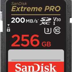 SanDisk 闪迪 安全数字存储卡 SDSDXXD-256G-GN4IN 与数码相机兼 256GB 读速120兆字节/秒 写速140兆字节/秒