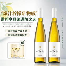 露颂 德国半甜白葡萄酒原酒微醺果酒年货