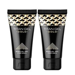TITAN Gold Original 2 管 x 50 毫升最佳男士延长凝胶