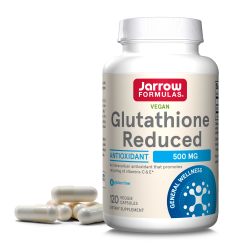Jarrow Formulas 还原型谷胱甘肽胶囊 500mg 抗氧化 120粒