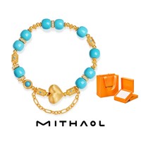 MITHAOL 《屁桃蓝松石盘缠》中古风手链