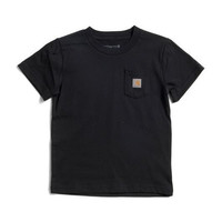 carhartt 男童短袖口袋T恤
