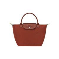 LONGCHAMP 珑骧 Le Pliage 短柄小号 尼龙手提包 栗子色