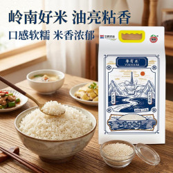 增荔 粤有米小油粘米 南方籼米广式煲仔饭大米10斤