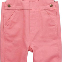 carhartt Kid's CM9712 Loose Fit Canvas Bib Overall - Girls