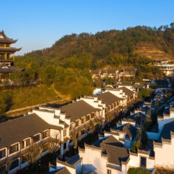 武义璟园蝶来望境温泉酒店 望·温泉大床房2晚(连住)
