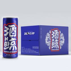 酒鲸 德式小麦啤酒国产精酿浑浊型 330ml*24听整箱装