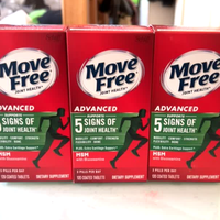 益节 MoveFree 益节 氨糖软骨素维骨力绿瓶 大瓶120粒×3瓶