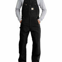 carhartt Duck Bib Overall 无衬里 工装背带裤