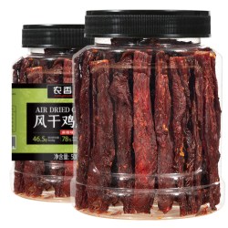 农香森风干鸡肉干手撕鸡胸肉条减解馋低肥卡脂小零食