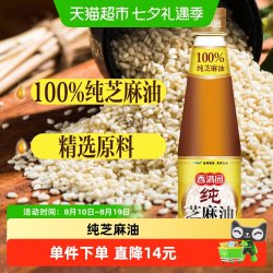 香满园 纯芝麻油 400ml