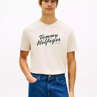 TOMMY HILFIGER 拼单价:男士夏季印花圆领T恤