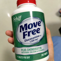 益节 MoveFree 益节 五合一氨糖软骨素加倍高钙片 添加维生素D 240粒×6瓶
