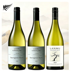卡特琳娜之声 金奖新西兰海岸线马尔堡长相思Sauvignon Blanc干白葡萄酒 马尔堡长相思3支组合装