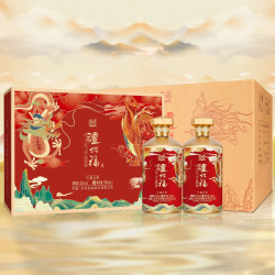泸州老窖 股份 52度 浓香型白酒 500mL 2瓶 礼盒装