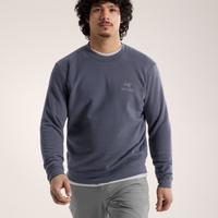 ARC'TERYX EMBLEM刺绣设计抓绒圆领舒适套头卫衣男款