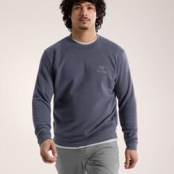 ARC'TERYX EMBLEM刺绣设计抓绒圆领舒适套头卫衣男款