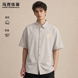 马克华菲 冰感短袖衬衫