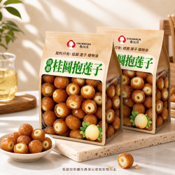 春江月 桂圆抱莲子开袋即食莲子去芯无核桂圆肉莲子茶孕妇零食旗舰店 桂圆抱莲子60g约30小包