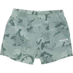 carhartt Big Girls CH9307 Rugged Flex® Camo Shorts