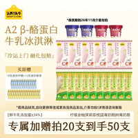 88VIP:认养一头牛 国产冰淇淋 蓝莓奶酪味 1支