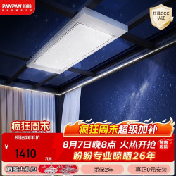 盼盼 电动晾衣架阳台智能晾衣机轻抬上升A9悬浮星空照明小米语音版白色