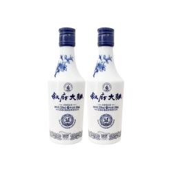 叙府 酒 青花大曲酒 五粮浓香型 纯粮52度100mL 2瓶 小酒试饮装