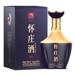 怀庄 1983酒 缕台 53度酱香型白酒 500ml