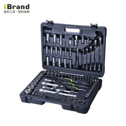 无品牌 多功能套筒组合套装小飞中飞大飞汽修修车工具棘轮扳手车用全套 101件式综合维修组套