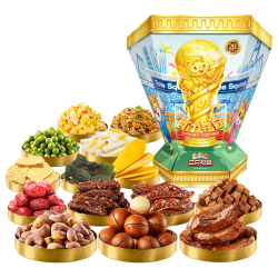 三只松鼠 蜜饯果干零食礼包 1561g/17袋