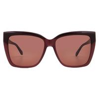 Salvatore Ferragamo 女士太阳镜 菲拉格慕 灰色渐变猫眼  SF1102S 606 58