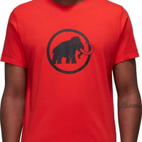 MAMMUT Core 男士经典T恤 红色