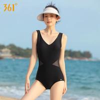 361° 泳衣女款年游泳馆专用连体三角竞速运动训练泳装