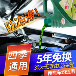 卡尔沃 专用小汽车货车柴油车水箱宝冷却液绿色防冻液-25℃绿色防冻液 4L