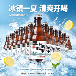 小城故事 好喝 小麦黄啤  1x12x296ml 包装 296ml