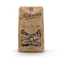 La Molisana 全麦低脂螺旋两头尖笔形意大利面500g家用螺丝意面通心粉